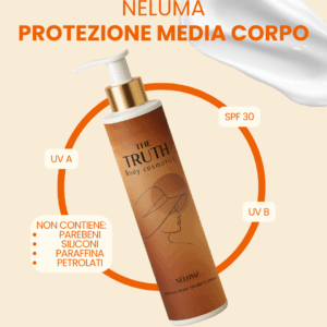 NELUMA - CREMA PROTEZIONE MEDIA - CORPO SPF 30   150ml - immagine 2